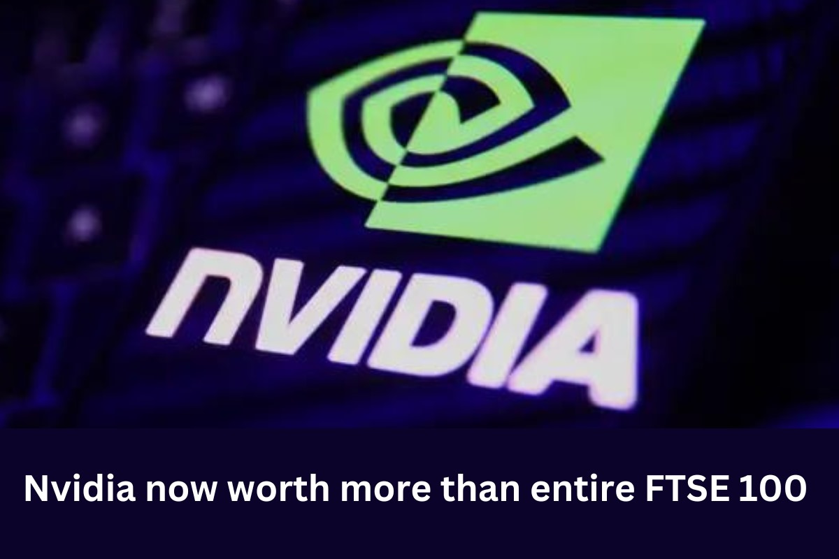 Nvidia now worth more than entire FTSE 100